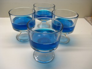 Blue jello
