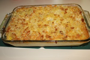 cooked casserole
