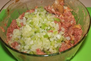 add onion celery garlic