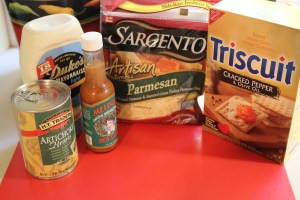 Artichoke dip ingredients