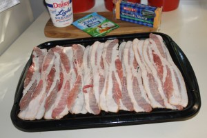 baking bacon