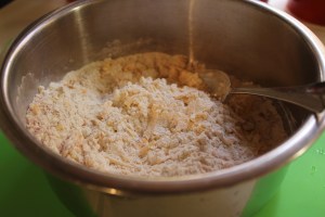 flour and cheese mixture