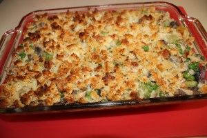 Tetrazzini out of the oven