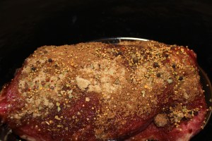 Add spice package to brisket