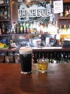 Guinness and Jamesons