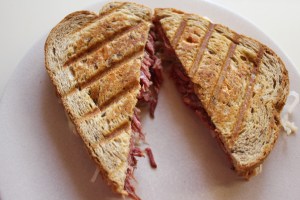 Kel's Reuben panini