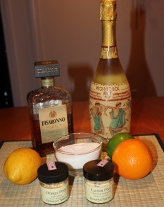 Amaretto sour sangria ingredients