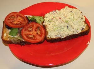 Kel's creamy chicken salad