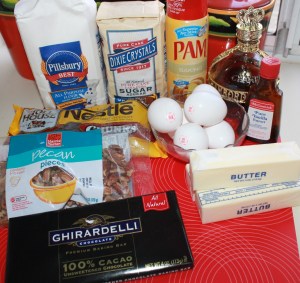 Brownie ingredients