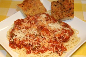 Pasta and Savory Tuttorosso sauce