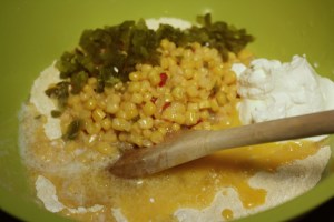 Add Mexicorn, jalapenos, egg, etc.