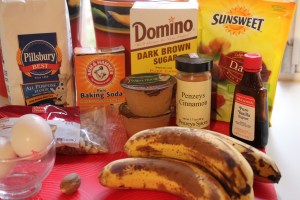 Banana date nut bread ingredients