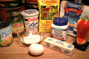Jalapeno corn bread ingredients