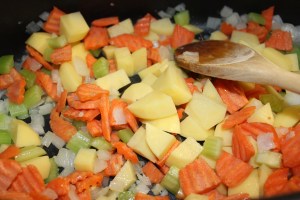 Add Potatoes and Carrots