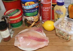Kel's tilapia ingredients