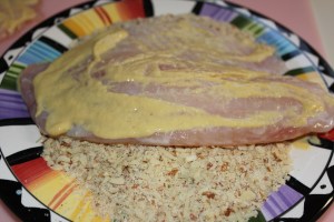 mustard and bread crumbs @kelscafe