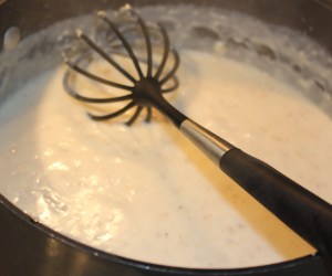 Smooth white sauce