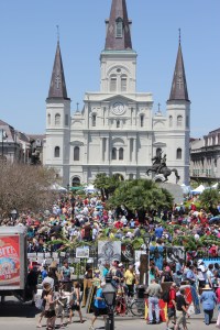 French Quarter Fest Jackson Square 2013