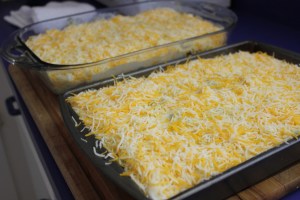 Sprinkle with cheese