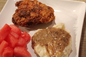 Let's eat fried chicken