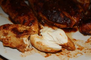 Make sure chicken is done