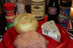 Bleu cheese turkey burgers ingredients