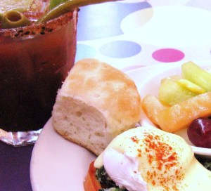 Nofo bloody mary at brunch