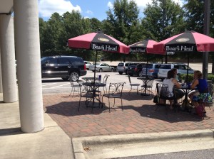 Poppyseed Outside seating