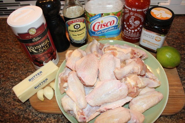 Ronda's wing ingredients