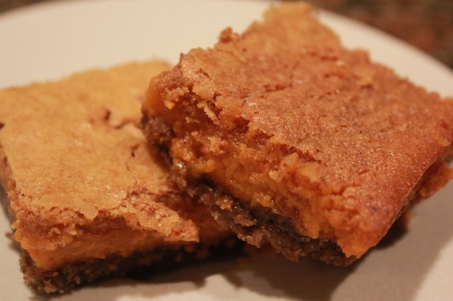 Krusteaz pumpkin pie bars