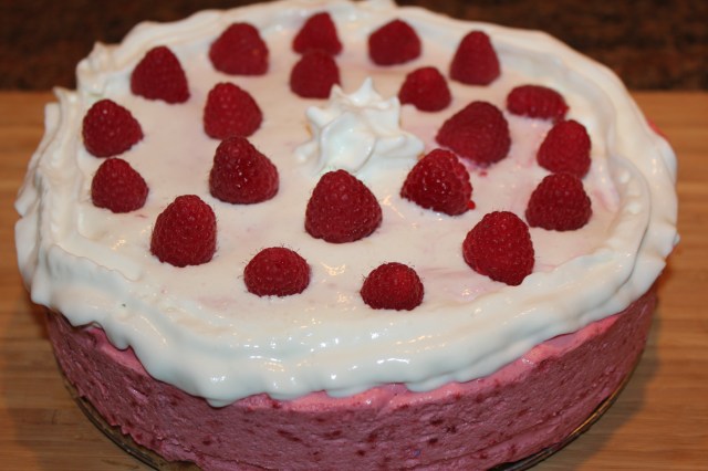 Kel's Cafe Frozen Raspberry Torte