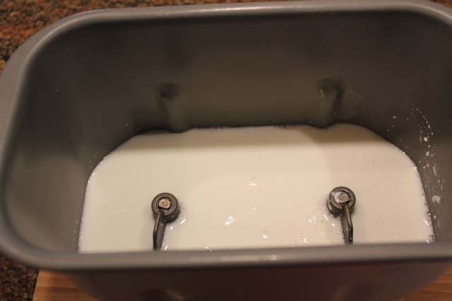 Kel's dill bread wet ingredients