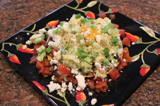 Add the avocado, feta, etc.