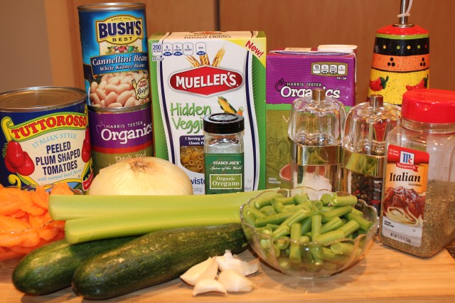 Kel's Cafe Minestrone ingredients