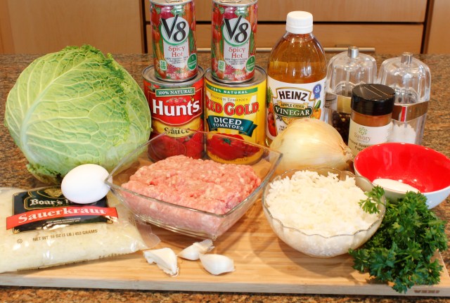 Kel's Cafe stuffed cabbage rolls ingredients