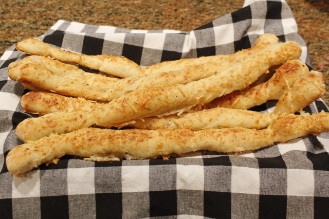 Kel's almost homemade breadsticks