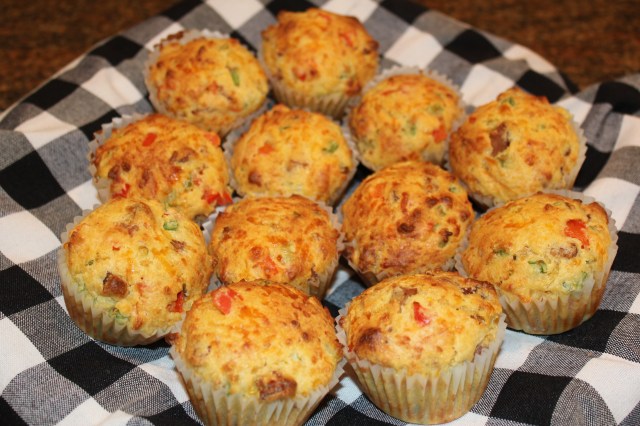 Kel's cornbread muffins for breakfast