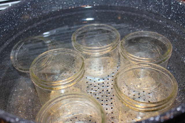 Sterilize jars