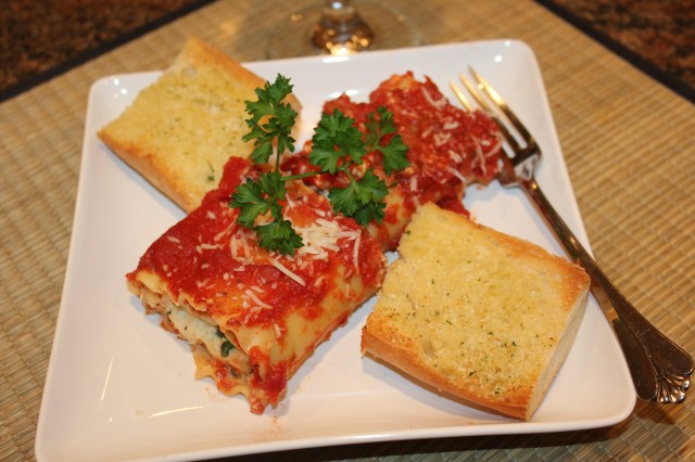 Let's eat lasagna roll-ups!