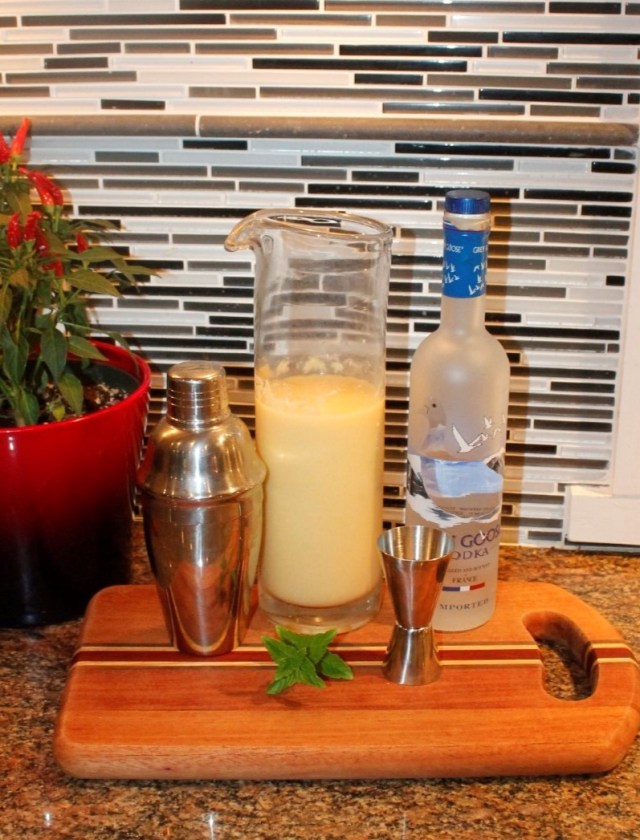 Kel's canatloupe cocktail ingredients