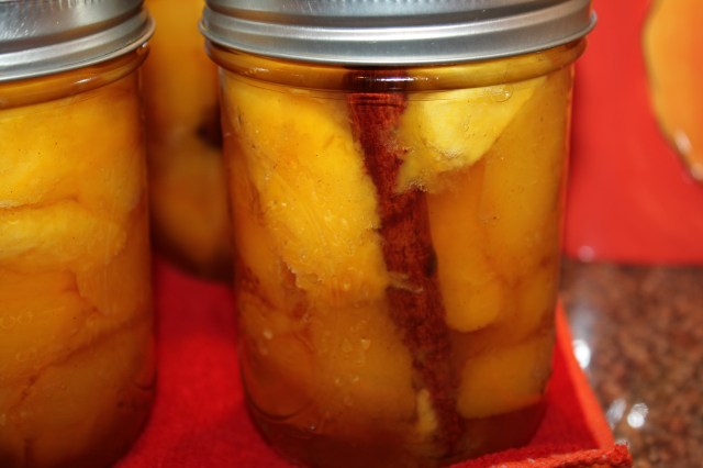 Kel's Pickled peaches