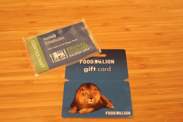 $100 Food Lion gift card give away