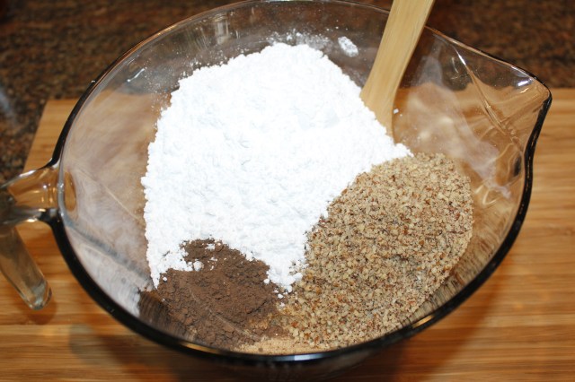 Dry ingredients ready to be mixed