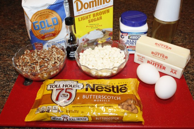 Kel's Blondie ingredients