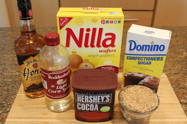 Kel's bourbon balls ingredients