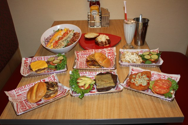 Smashburger Tasting menu items