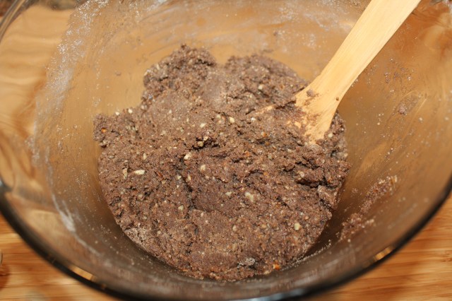 Stir until dough forms