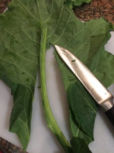 Cut collard