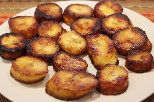 Kel's fried sweet plantains