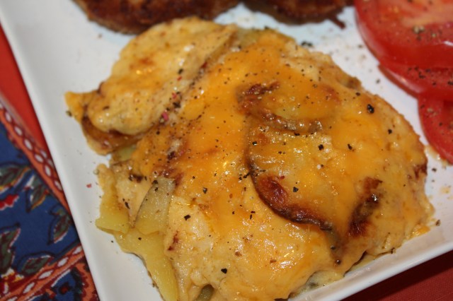 Kel's potatoes au gratin